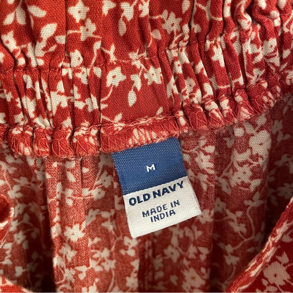 Two Old Navy Tie Top Midi/Maxi Dresses Sz Medium - Picture 3 of 5